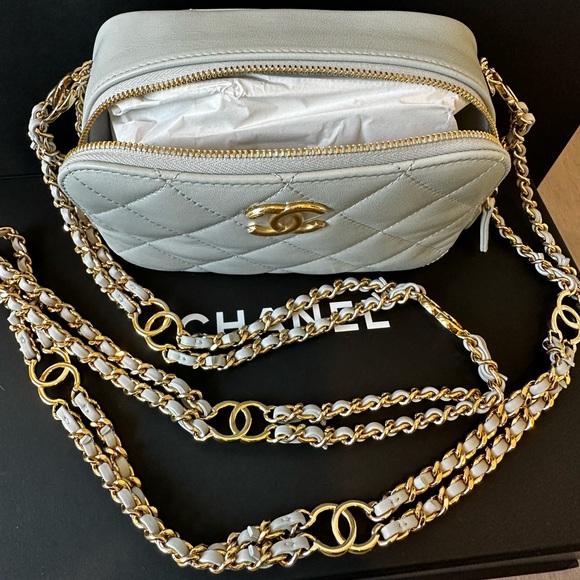 FULL SET - CHANEL Mini Camera Case Shoulder Bag (23C) - Picture 6 of 7